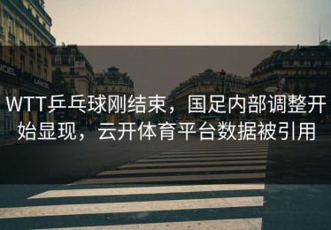 WTT乒乓球刚结束，国足内部调整开始显现，云开体育平台数据被引用