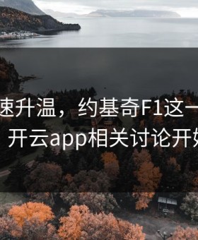 讨论迅速升温，约基奇F1这一战问题不小，开云app相关讨论开始增多